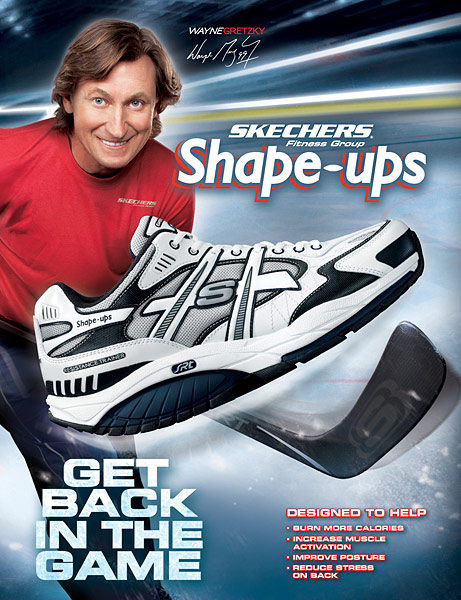 Wayne Gretzky for Skechers by Chris Kilkus Photo